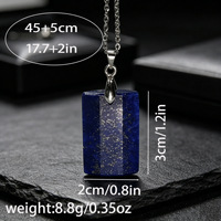Collier Pendentif Facetté en Cristal Naturel Améthyste Quartz Rose Pierre Précieuse Bohème Bijoux de Guérison Accessoires