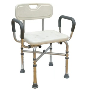 Chaise de douche Good Partner en alliage d'aluminium, tabouret de bain réglable pour personnes handicapées, équipement de sécurité pour la salle de bain - Product Image 1