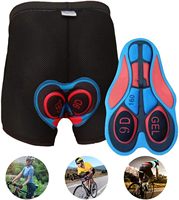 Short de cyclisme pour homme 5D 9D 12D 20D Rembourré Biker Shorts Sous-vêtements pour le vélo pour enfants