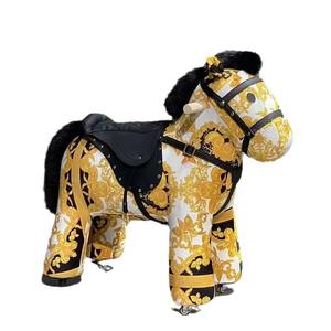 Cartoon-Tier Leichtgewichtiger Schaukelstuhl für Kinder Wohnzimmerstühle Kindermöbel-Sets Modernes Design - Product Image 1