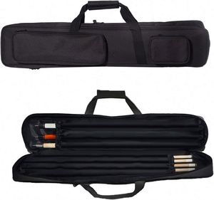 BSCI Factory Snooker <b>Pool</b> <b>case</b> Thick Padded Velnet Lining Waterproof Oxford Soft Billiard <b>Cues</b> Bag - Product Image 5