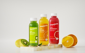 Bình Đựng Đồ Uống Rỗng Soda Uống Sữa Cà Phê Lạnh Phổ Biến Bình Thủy Tinh Đựng Nước Trái Cây Trong Suốt 240/360/480Ml Có Nắp Vặn Bằng Nhựa - Product Image 6