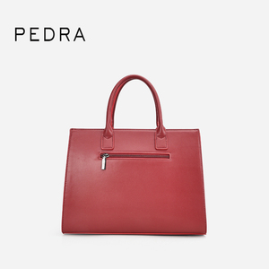 Sac à main en <span class=keywords><strong>cuir</strong></span> PU de luxe pour femmes PEDRA - Fermeture éclair antivol imperméable, <span class=keywords><strong>bandoulière</strong></span> amovible, sac à main pour femmes - Product Image 4