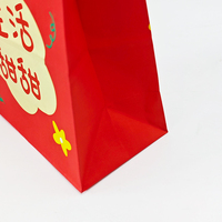 Sac en papier kraft doublé non tissé de forme personnalisée, sac isotherme pour la livraison de glaces, de gâteaux et de yaourts glacés