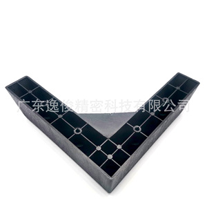 Yijun Furniture <b>Legs</b> 4041 Black Plastic Modern Minimalist Easy Installation Support <b>For</b> <b>Sofa</b> Coffee Table - Product Image 5