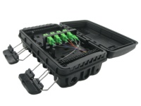 Boîtier de distribution optique extérieur NAP IP65 (ODB) 16 cœurs, boîtier de terminaison fibre optique 1x16 (FDB) pour FTTH 4G 3G GSM GPRS POE SDK