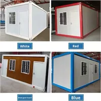 Maisons préfabriquées pliables en acier léger bon marché, conteneurs pliables, maisons mobiles prêtes à l'emploi pour bureaux, bâtiments et appartements