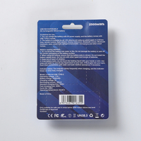 Batterie au lithium rechargeable USB Type-C de qualité supérieure AA 1,5 V avec gaine en aluminium, 1200 cycles