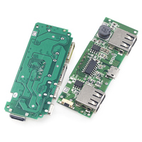 Module de Chargeur de Batterie au Lithium Double USB 5V 2,4A LED Micro/Type-C USB pour Power Bank Mobile, Circuit ICs 18650