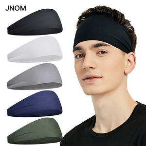 Bandeaux de sport pour hommes, anti-<span class=keywords><strong>transpiration</strong></span>, antidérapants, pour l'entraînement, la course à pied, le cyclisme, le football, le yoga - <span class=keywords><strong>Bandeau</strong></span> multi-sports - Product Image 6