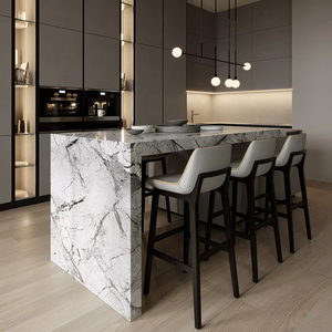 Juego completo de lujo para restaurante, hotel, apartamento, villa, moderno, personalizado, ecológico, de piedra, con bisagras de cierre suave, venta directa de fabricante - Product Image 4