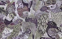 Tissu Jacquard Brocart Tissé Motif Fleurs et Oiseaux Imprimé Fil Teint 100% Polyester pour Vêtements Sacs Textile de Maison Garçons Filles