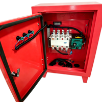 Générateur diesel silencieux de secours résidentiel 220 KVA avec réservoir de carburant intégré, ATS, démarrage automatique, large plage de tension de fonctionnement