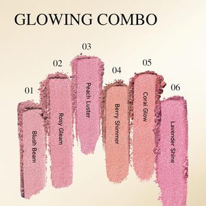 Paleta de Maquillaje Iluminadora, Rubor en Polvo Brillante - Product Image 5