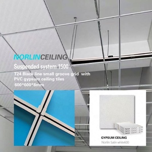 Nuovo Design Controsoffitto Piatto Normale con Profilo a T <span class=keywords><strong>in</strong></span> Acciaio Zincato ad Alta Resistenza, Facile Installazione, Garanzia di 5 Anni - Product Image 4