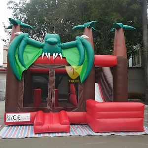 Château gonflable combiné toboggan aquatique et sec commercial, château gonflable pirate, château gonflable pour enfants - Product Image 2