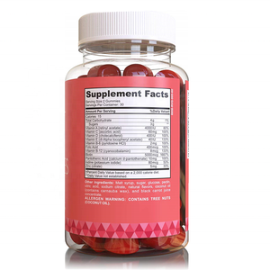 Gomitas Veganas Chewy Natural Gain 2022, Éxito en Amazon, Marca Privada, Vitaminas para el Crecimiento del Cabello - Product Image 1