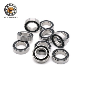 Rodamiento de bolas de cerámica Flyleopard 17287 17x28x7mm, diseño abierto de ranura profunda, rodamiento híbrido de acero para buje de bicicleta de montaña - Product Image 5