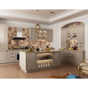 Prix des armoires de cuisine en Chine, personnalisation, design moderne en laque 3D, armoires de cuisine - Product Image 6