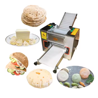 Machine à fabriquer des pizzas, chapatis, rotis, lahmacuns, manakish, naans, pains pita, tortillas, en acier inoxydable, fabriquée en Chine
