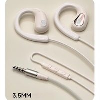 Écouteurs intra-auriculaires filaires avec prise de type C et prise de 3,5 mm, câble à commande tactile, écouteurs filaires légers pour téléphone portable