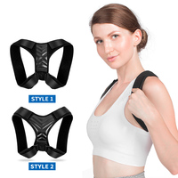 Correcteur de posture de soutien du haut du dos pour le soutien de la clavicule, adapté aux hommes et aux femmes.