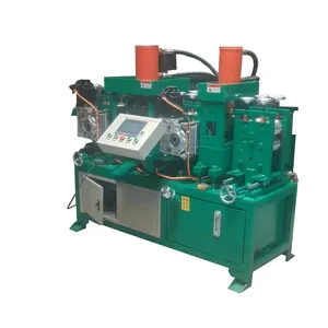 GST press locked grating flat steel bar punching machine