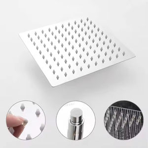 Ensemble de douche à poignée unique en laiton caché, best-seller en Amérique du Sud, avec noyau de vanne en céramique, pomme de douche rectangulaire à grande surface - Product Image 3