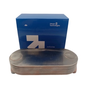 Refroidisseur d'huile WESPC ORIGINAL de haute qualité certifié ISO9001 2486A972 pour moteurs de tracteurs, pièces de machines, garantie 1 an - Product Image 1