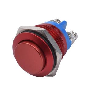 Interrupteur à bouton-poussoir étanche en acier inoxydable rouge, boutons rouge, jaune, vert, bleu, blanc, orange pour - Product Image 2