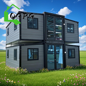 Maison conteneur préfabriquée extensible à 2 étages, moderne, modulaire, détachable, étanche, hôtel de luxe, 2 à 3 chambres, villa 20 pieds 40 pieds - Product Image 2