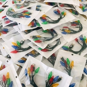 New Giáng Sinh Nón Thông Đầy Màu Sắc Trang Trí Đèn Loại C Máy Tính Điện Thoại Sạc Chuỗi Ánh Sáng - Product Image 4