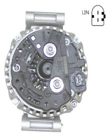 Alternator Mobil Aftermarket 12V 140A 6S Alternator mobil altern0124525113 0124525226 untuk Audi A4 Q5 1.8T 2.0T - Product Image 3