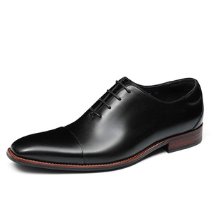 Zapatos de Vestir Formales de Negocios para Hombre, Estilo Nuevo, de Cuero, Casuales, Antideslizantes y Cómodos, Hechos a Mano, para Bodas y Banquetes - Product Image 5