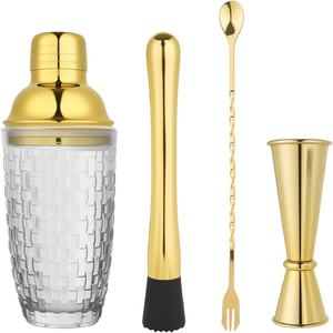 Coctelera de vidrio, Raisaplin 13oz Crystal Martini Shaker Margarita Mixer Drink <span class=keywords><strong>Shakers</strong></span> <span class=keywords><strong>para</strong></span> whisky Café <span class=keywords><strong>Bebidas</strong></span> Alcohol - Product Image 3