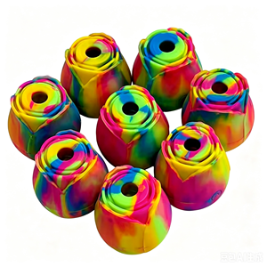 <span class=keywords><strong>Vibratore</strong></span> a Forma di Rosa Luminosa che Si Illumina al Buio, Giocattolo Sessuale per Donne, Vendita all'Ingrosso dalla Fabbrica, Campione Gratuito - Product Image 2