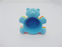 Moules à muffins en silicone de haute qualité, résistants à la chaleur, réutilisables, outils de cuisson pour cupcakes, mini-tartes, produits de boulangerie en cuisine