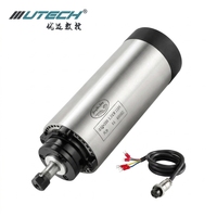 Kit moteur de broche refroidi par air 0,8KW 2,2KW 24000RPM BT30 110V 220V avec VFD pour routeur CNC, gravure et fraisage, en stock entrepôt Chine