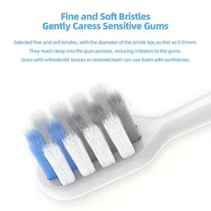 Recharges de brosses à dents rotatives à 360 degrés, 4 pièces, type Dupont, pour brosse à dents électrique Oral-B, usage hôtelier et domestique - Product Image 5