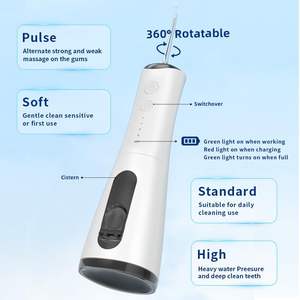 Wholesale Portable <b>Dental</b> Oral Irrigator Cordless Water with IPX7 Waterproof 40-120PSI Plastic Material - Product Image 2