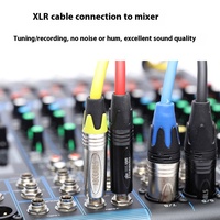 Pour lien multi-core XLR équilibré résolution 4K câble de Signal Audio PVC mâle-femelle 4 voies éclairage de scène Audio multicanal