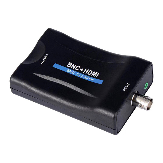BNC to HDMI HD Display Converter 1080P 720P CVBS PAL NTSC to HDMI to BNC Video S-urveillance Monitor TV signal Converter Adapter