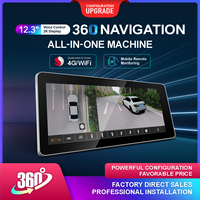 Sistem Perekam Mengemudi GPS Android Dashboard 3D Desain Baru BL-288A dengan Pemantauan Real-Time 24 Jam Layar Surround 360 Carplay