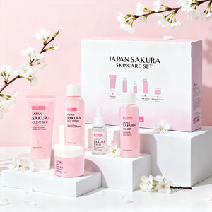 <span class=keywords><strong>DR</strong></span>.ROSEVA Set di 5 Pezzi per la Cura della Pelle Private Label Anti-Acne per Rimuovere le Macchie Scure, Tonico e Crema Viso Sbiancante alla Ciliegia - Product Image 1