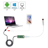 1MP HD 100 Degrés 30FPS Médical Endoscope Caméra Mini Pilote USB Endoscope Caméra Module
