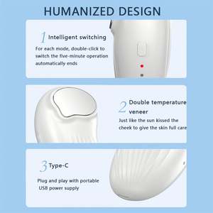 2025 Hand Held <b>ABS</b> Beauty <b>Machine</b> with Wrinkle Remover Facial Lifting & Skin Tightening Waterproof Cooling Massager with US Plug - Product Image 2