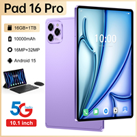 Tablet PC Android 15 16GB 2560x1600 Deca Core 1.5GHz Layar Sentuh Kapasitif USB Tipe C Gaming
