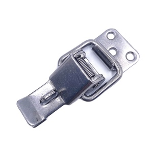 Chiusura a Scatto in Acciaio Inox Zincato, Chiusura a Molla per Lucchetto, Confezione in Cartone, Scatola di Sicurezza - Product Image 1