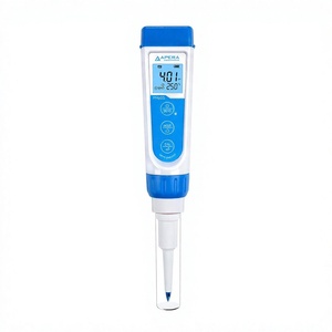 Kit de testeur de pH alimentaire de poche Apera Instruments Premium-Series PH60S pour électrode à pointe, précision 0,01, plage -2,00-16,00 (AI313) Pré-équipé - Product Image 1