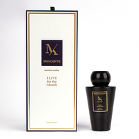 Mescente 1000Ml 500Ml 200Ml Ml Verre Reed Set Décoratif Diffuseur Bouteille Ensemble
